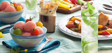 野菜と楽しむ甲類の夏