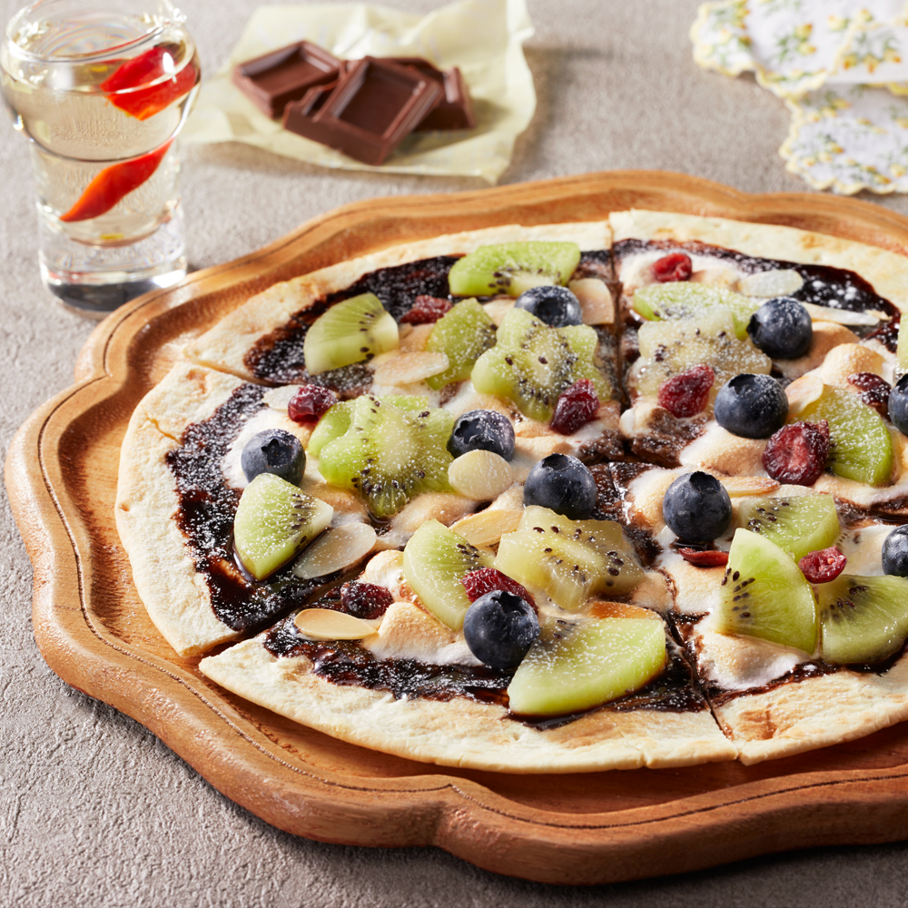 キウイのスイーツピザ